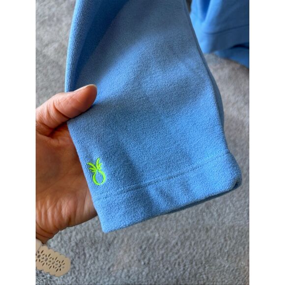 NWOT Dudley Stephens Periwinkle Binney Boatneck Pullover sz S, $158 F23 - Picture 7 of 8